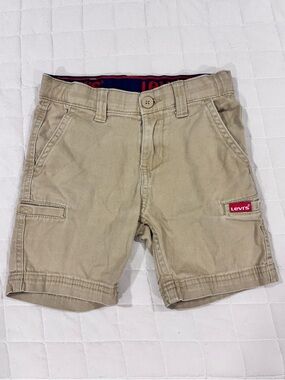 Levi's Boy’s Tan Cargo Khaki Shorts Size 4/5